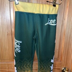 Green Bay Packers Sz small Leggings